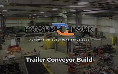 Power Pack Trailer Conveyor Build